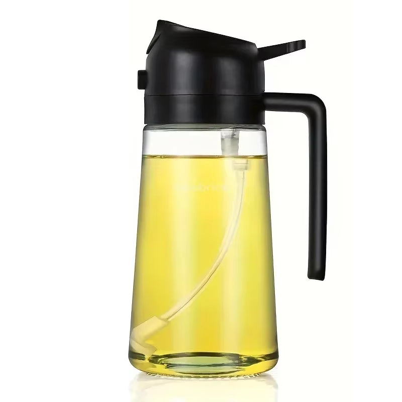 2-in-1 Oil Spray Bottle – Cooking & Kitchen Dispenser