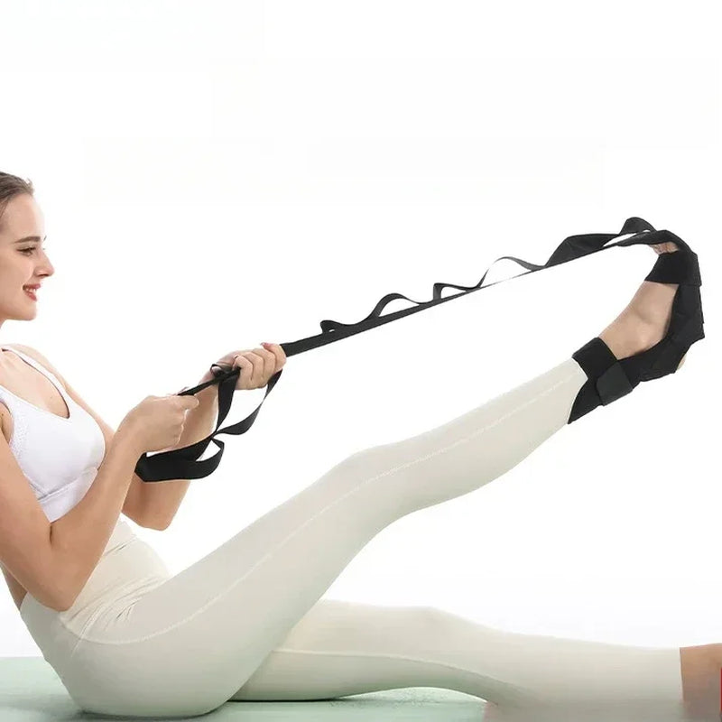 Fascia Stretcher Finally Flexible Again Yoga Strap Belt Foot Stretching Band Ballet Ligament Stretching Leg Stretcher
