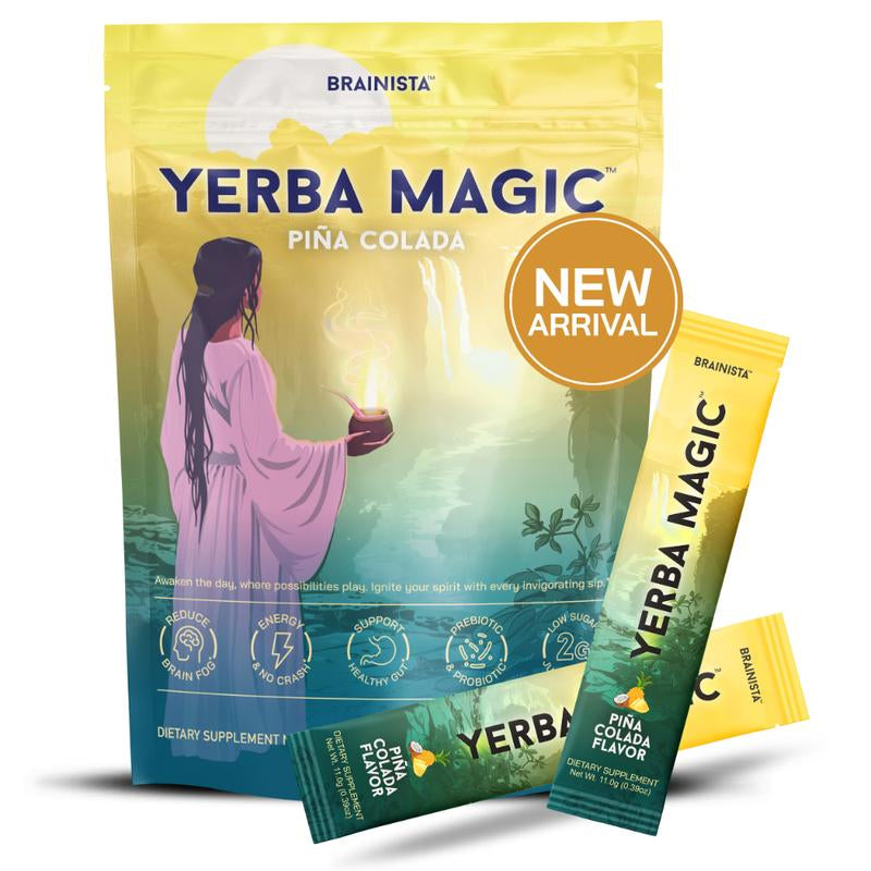 Yerba Magic | Yerba Mate Instant Tea Powder | 20 or 30 Serving Options | Multiple Flavors Available