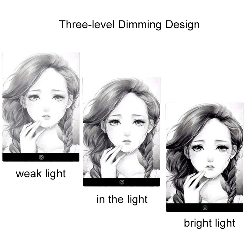 Illuminate Your Imagination with the LED Drawing Copy Pad - 3 Level Dimmable Light Board for Creativity and Animation! Perfect Educational Gift for Children!