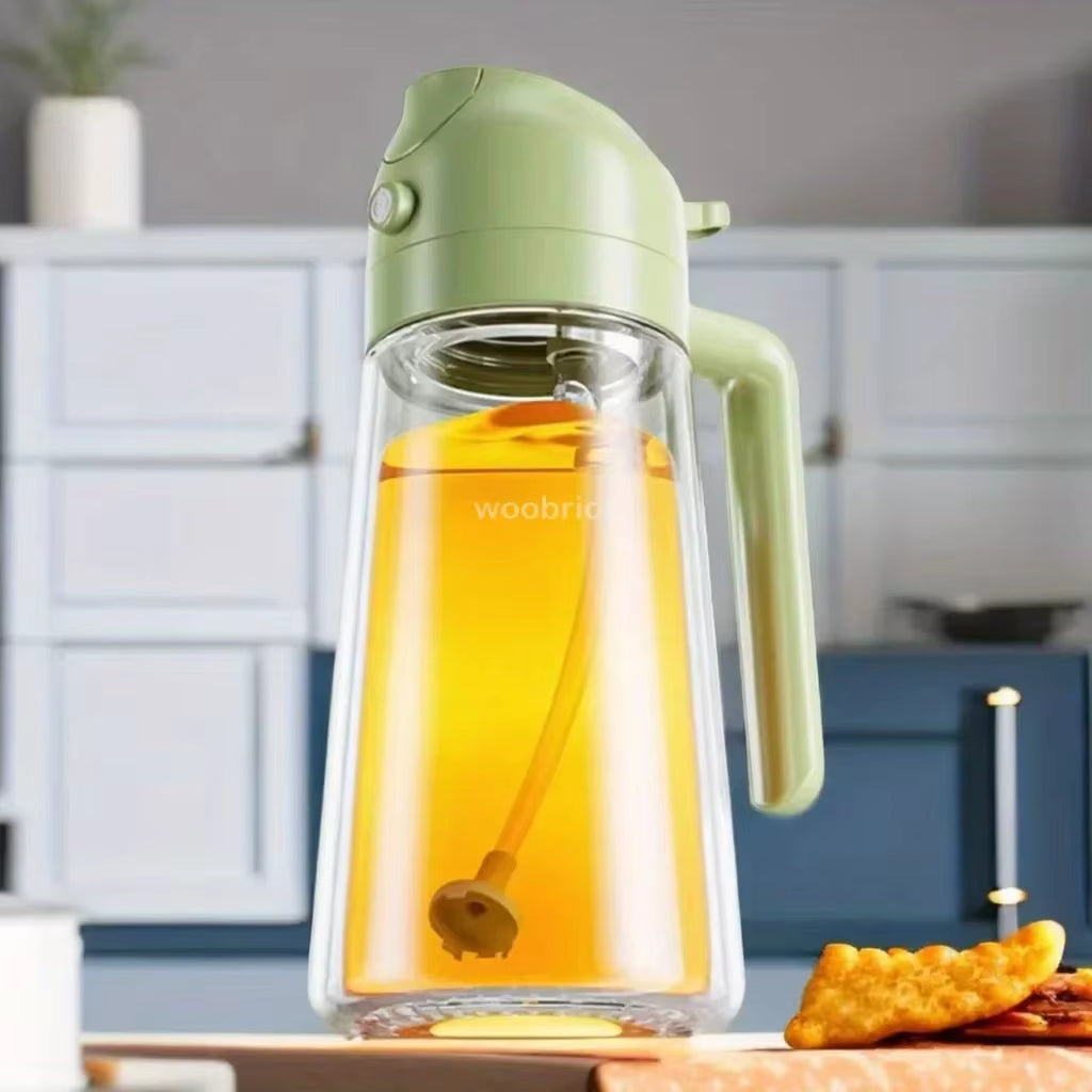 2-in-1 Oil Spray Bottle – Cooking & Kitchen Dispenser