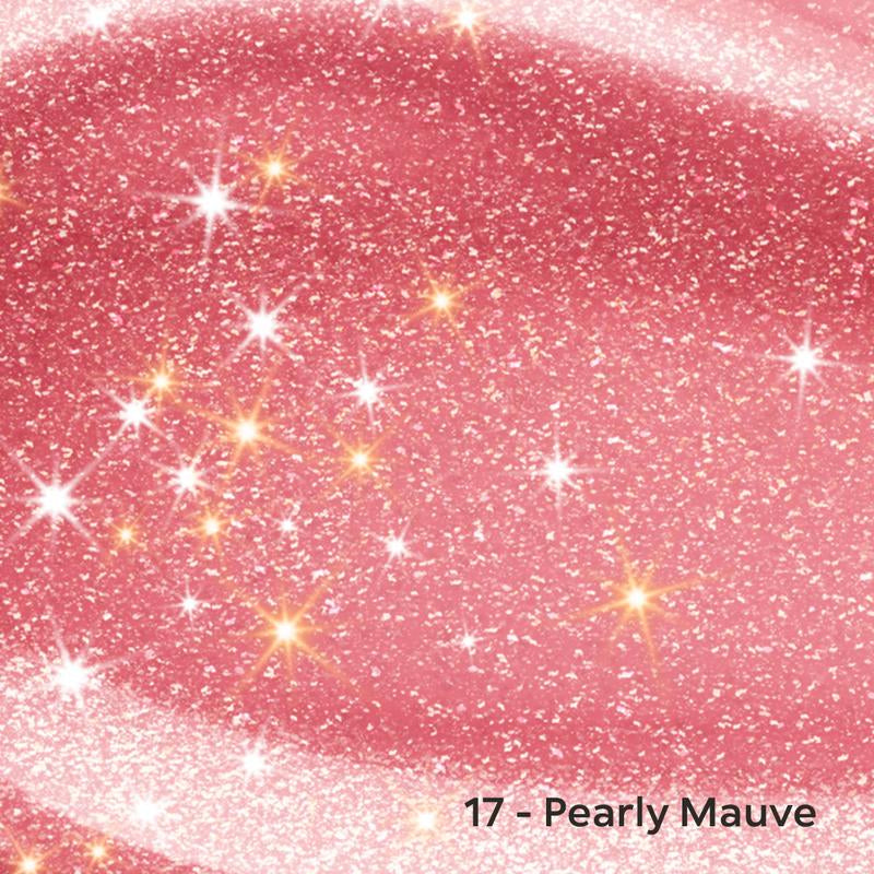 KIKO Milano 3D Hydra Lip Gloss Pink Bundle (17 Pearly Mauve + 05 Pearly Pink) | Softening Lip Gloss for a 3D Look