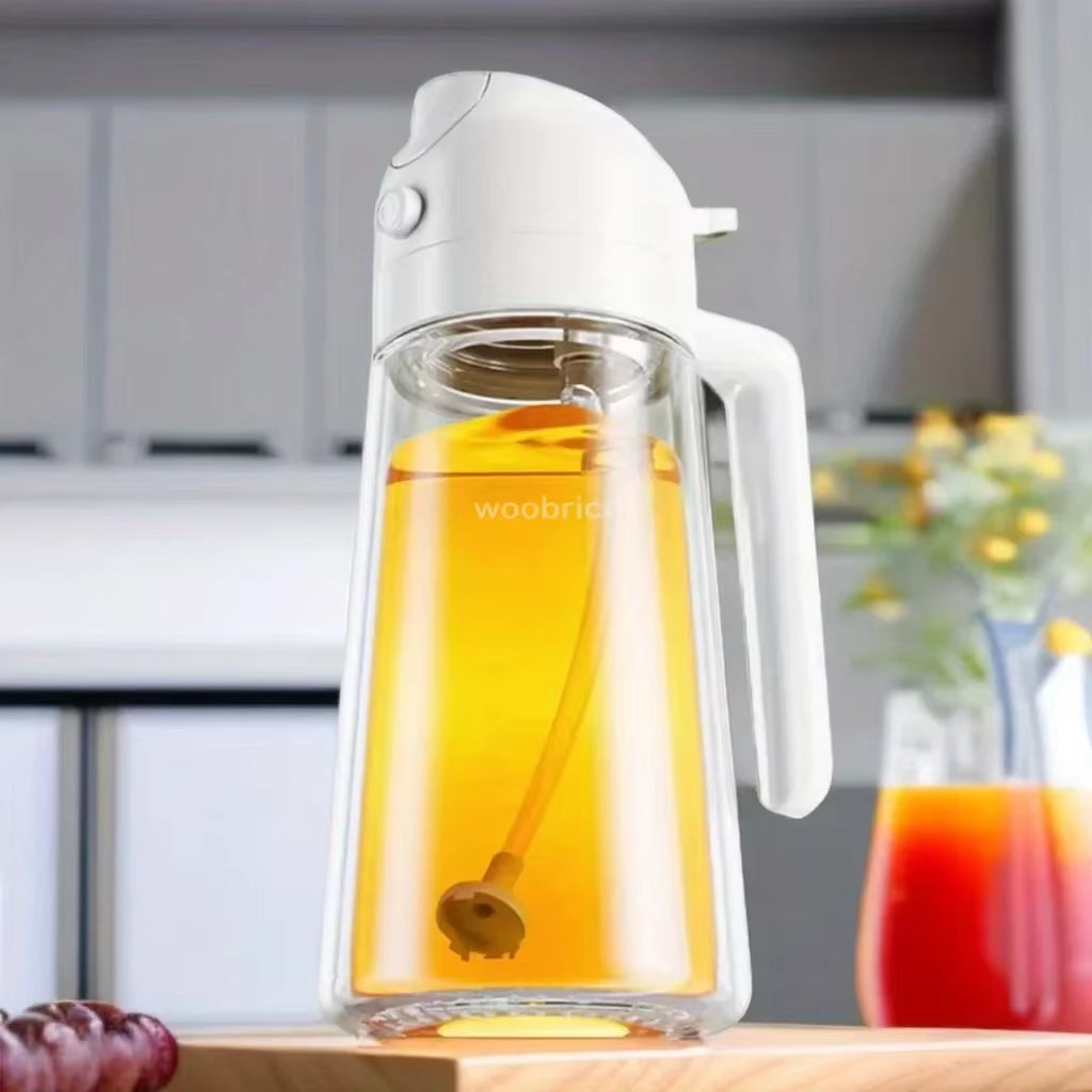 2-in-1 Oil Spray Bottle – Cooking & Kitchen Dispenser