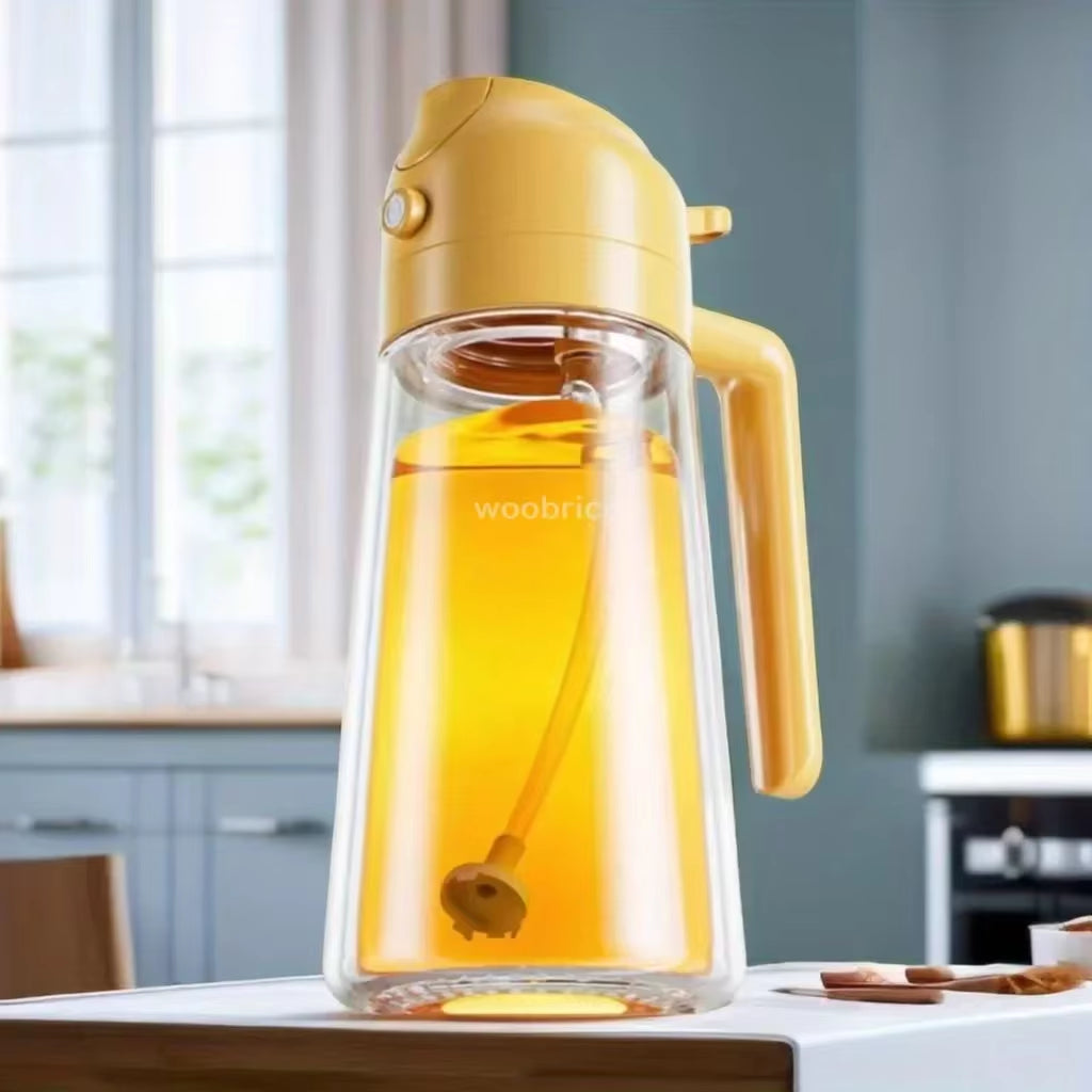 2-in-1 Oil Spray Bottle – Cooking & Kitchen Dispenser
