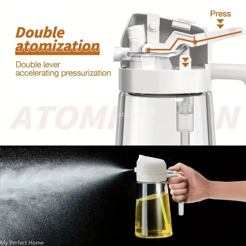 2-in-1 Oil Spray Bottle – Cooking & Kitchen Dispenser